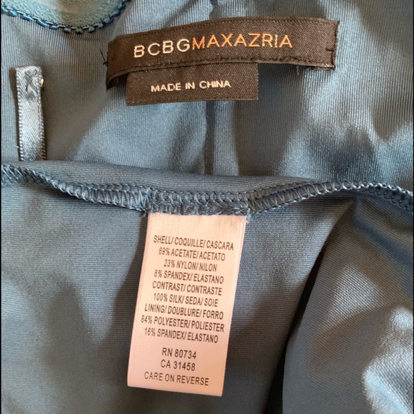 BCBGMaxAzria Strapless Full Length Prom Gown - Picture 8 of 8